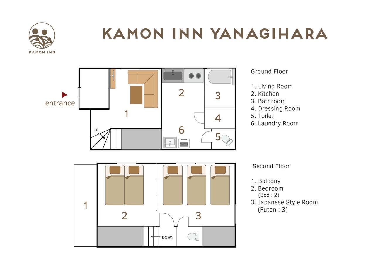 Kamon Inn Yanagihara 東京都 エクステリア 写真